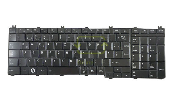 Original QWERTZ Tastatur Toshiba Satellite L650 L650D L655 L675 Series DE Neu... 