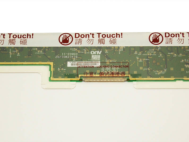 AU-Optronics B141EW02 V.3 Display LCD 14,1&quot; 1280x800 CCFL gl&auml;nzend