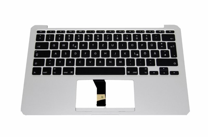 Tastatur + Topcase Handauflage f&uuml;r Apple Macbook Air 11&quot; A1370 deutsch 2010