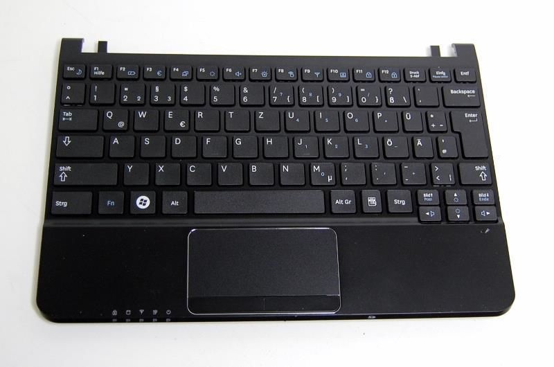 Tastatur Samsung NP-NC110-A1 NC110 HZ1 A01 HV1 NC110-HV1 Handauflage mit Touchpad deutsch QWERTZ