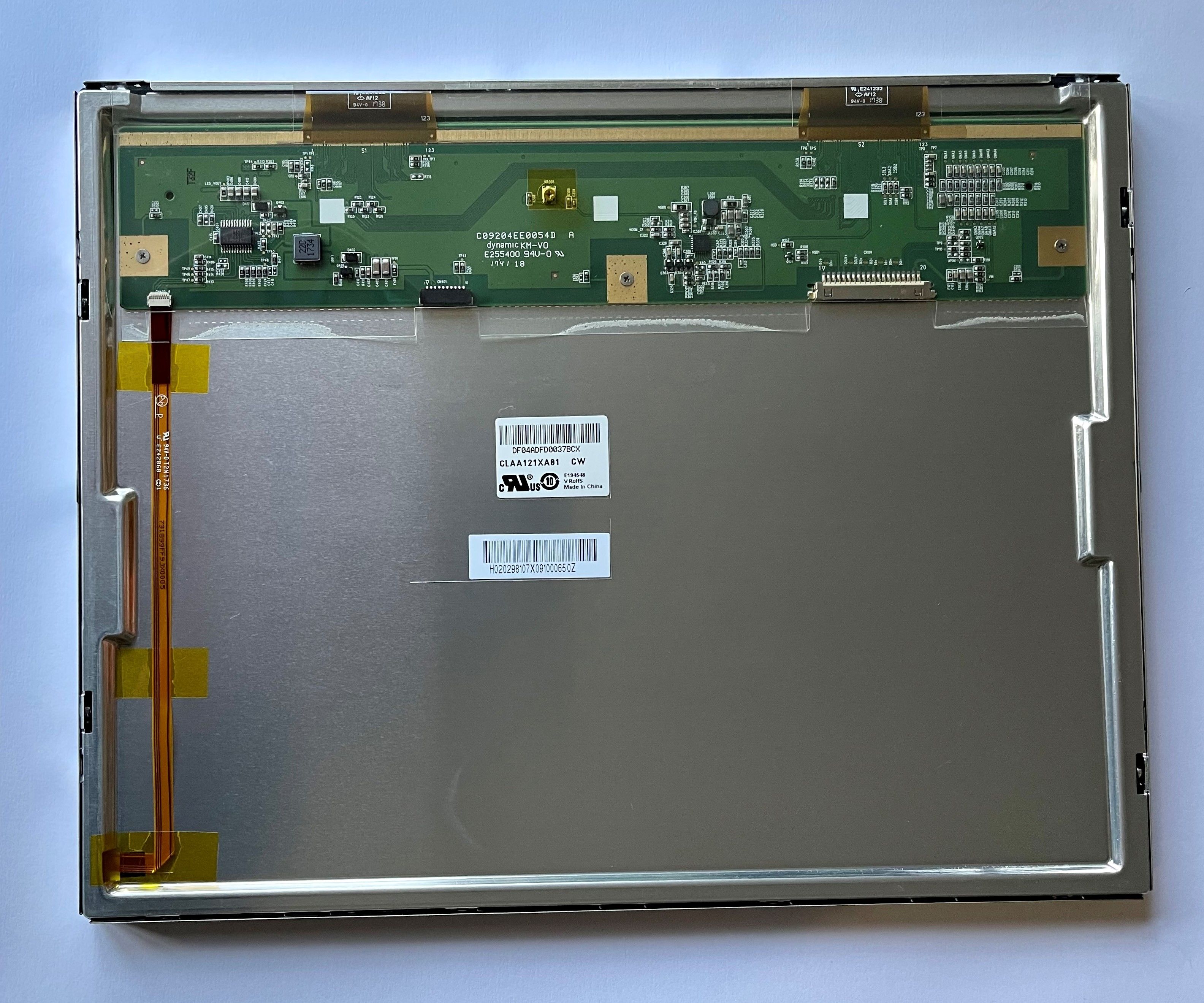 CLAA121XA01 CW Maschinendisplay LCD 30,7 cm 12,1" 1024x768 LED matt