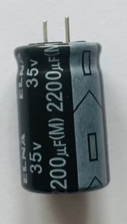 5x Elko ELNA 2200µF 35V 105°C Kondensator RJ4-35V222MJ6#-F