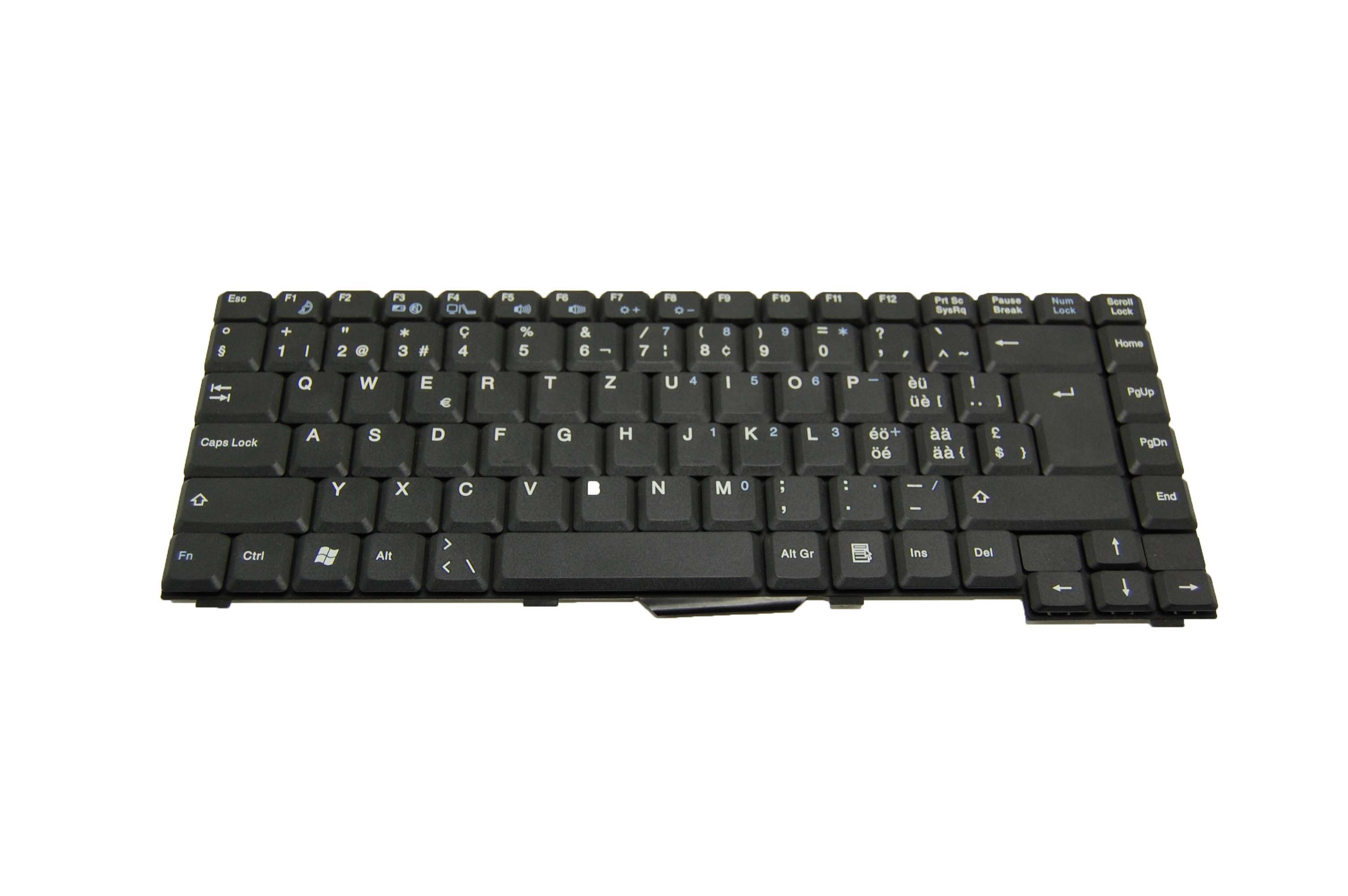 Tastatur für Gericom Blockbuster Excellent 7000
