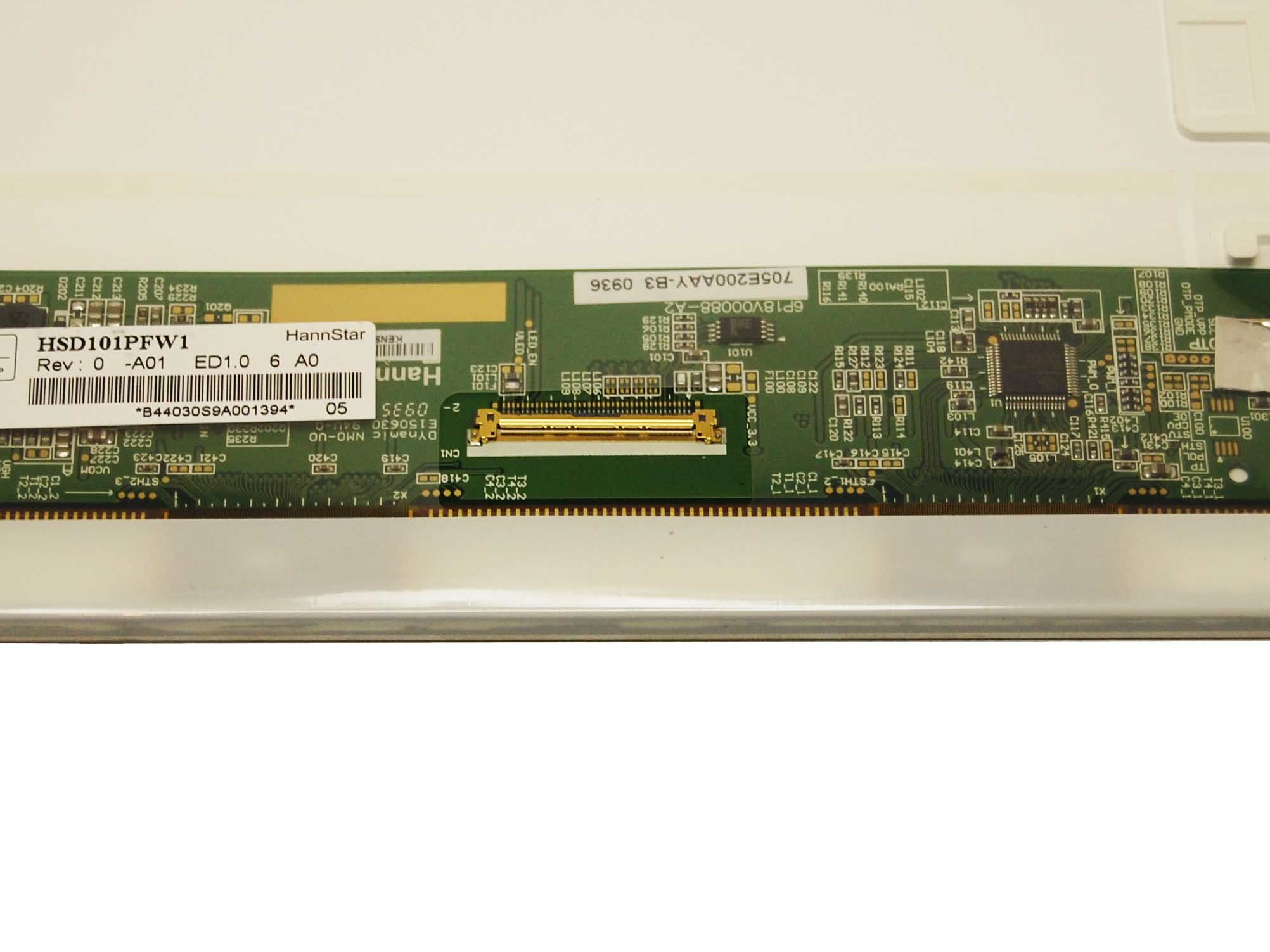 HannStar HSD101PFW1-A01 Display LCD 10,1" 1024x576 LED matt